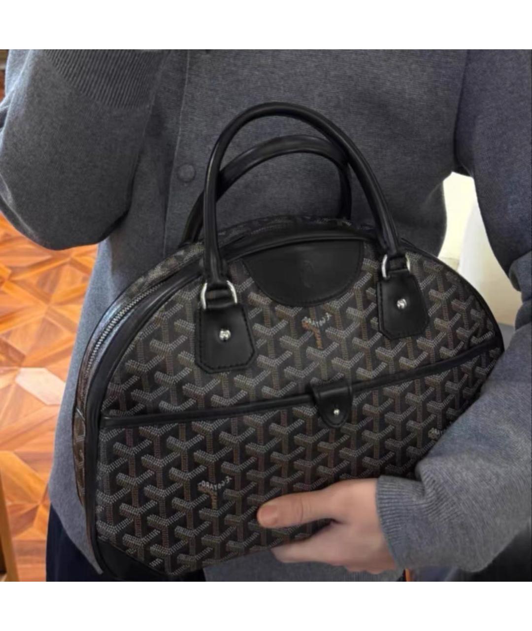 GOYARD Черная сумка тоут, фото 6