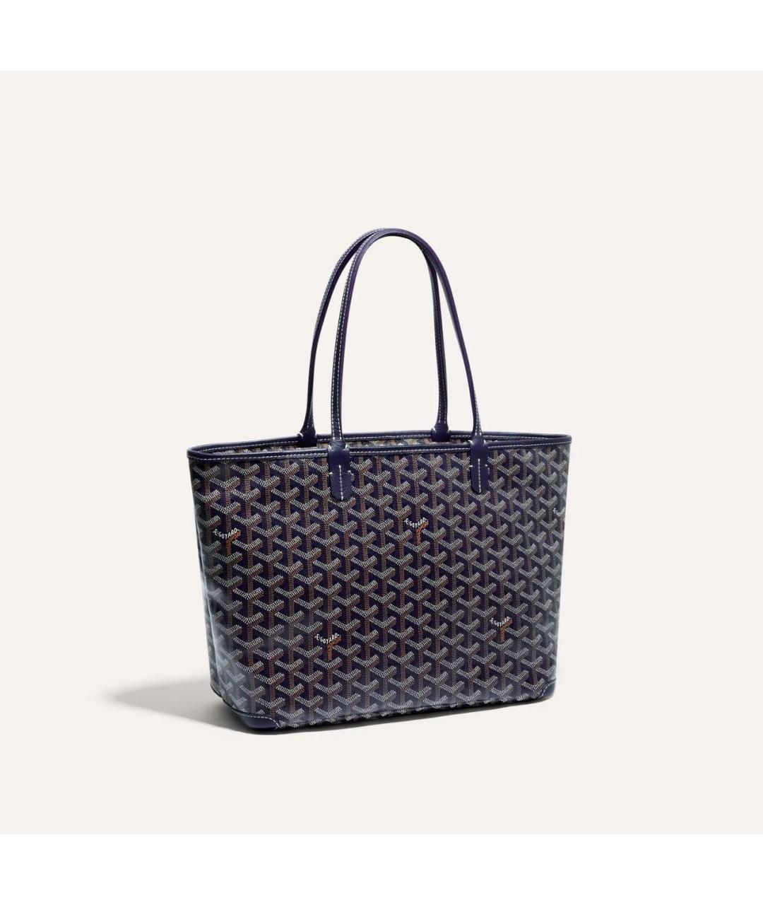 GOYARD Темно-синяя сумка тоут, фото 5