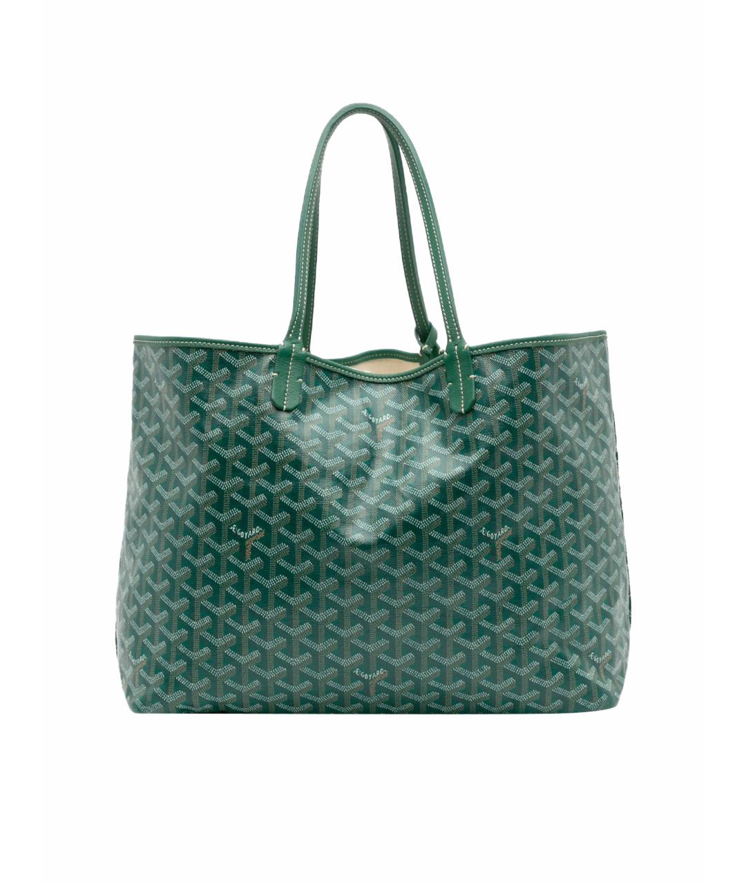 GOYARD Зеленая сумка тоут, фото 1