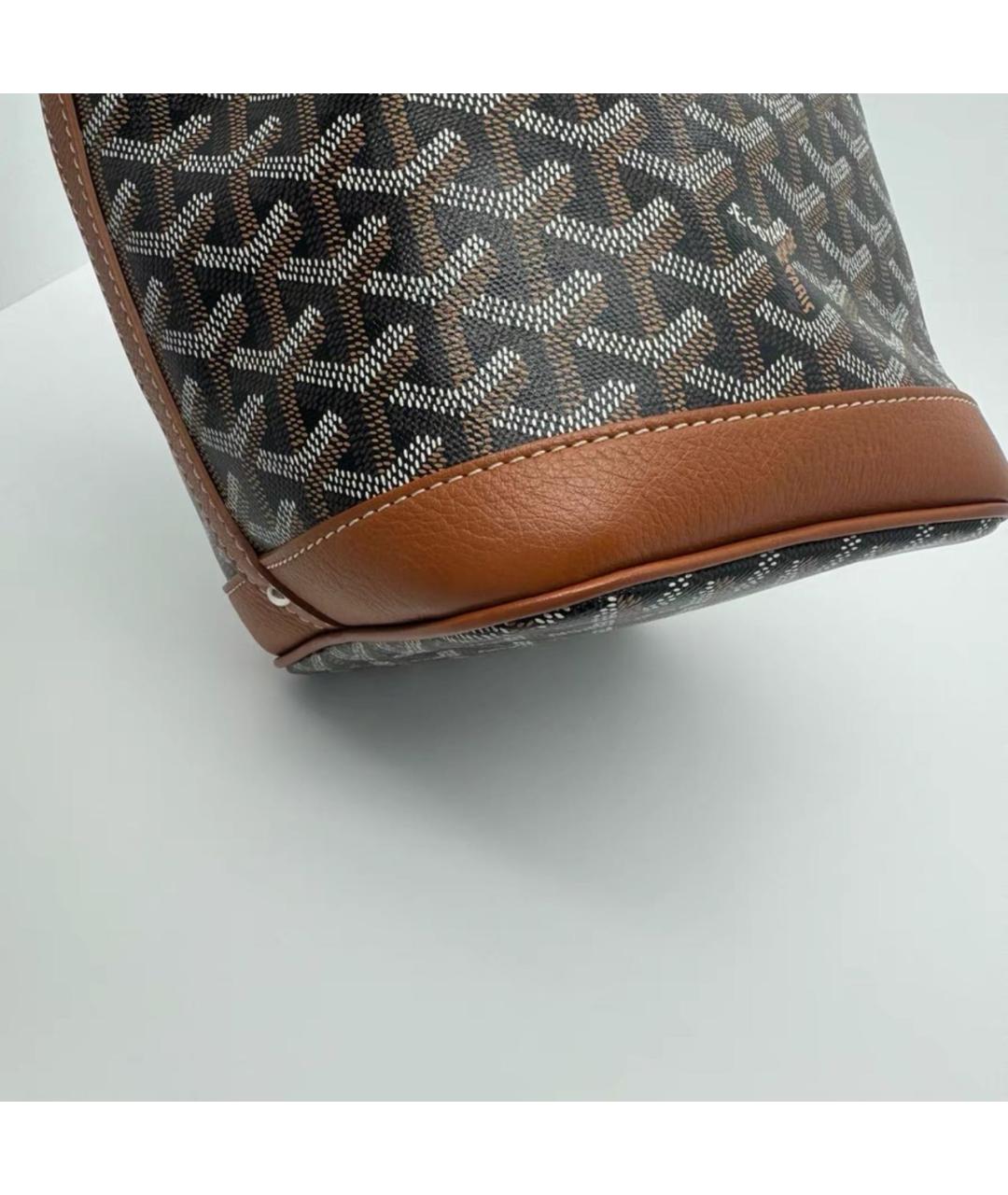GOYARD Коричневая сумка тоут, фото 5