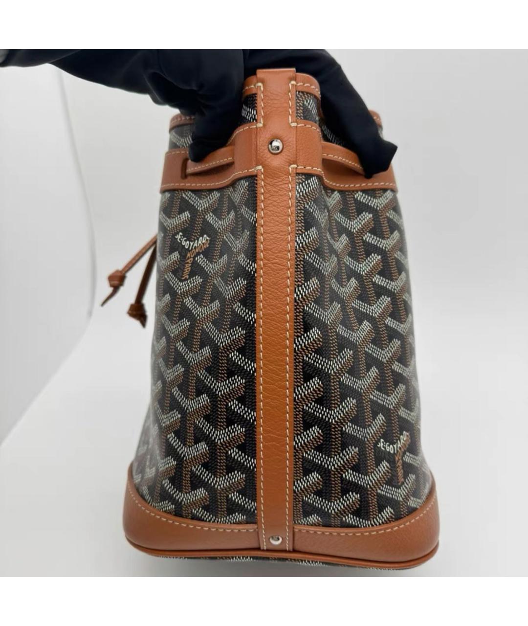 GOYARD Коричневая сумка тоут, фото 4