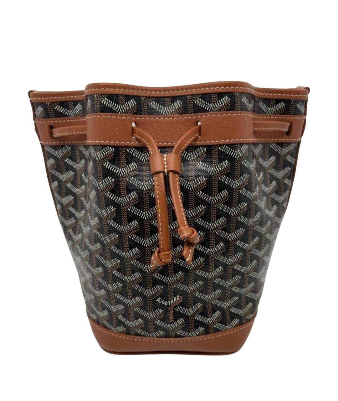 GOYARD Коричневая сумка тоут, фото 1