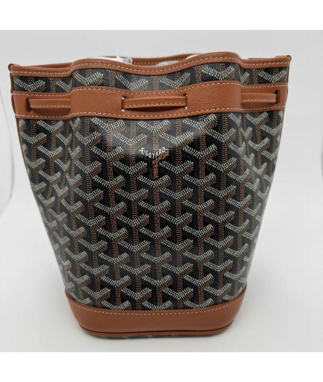 GOYARD Коричневая сумка тоут, фото 2