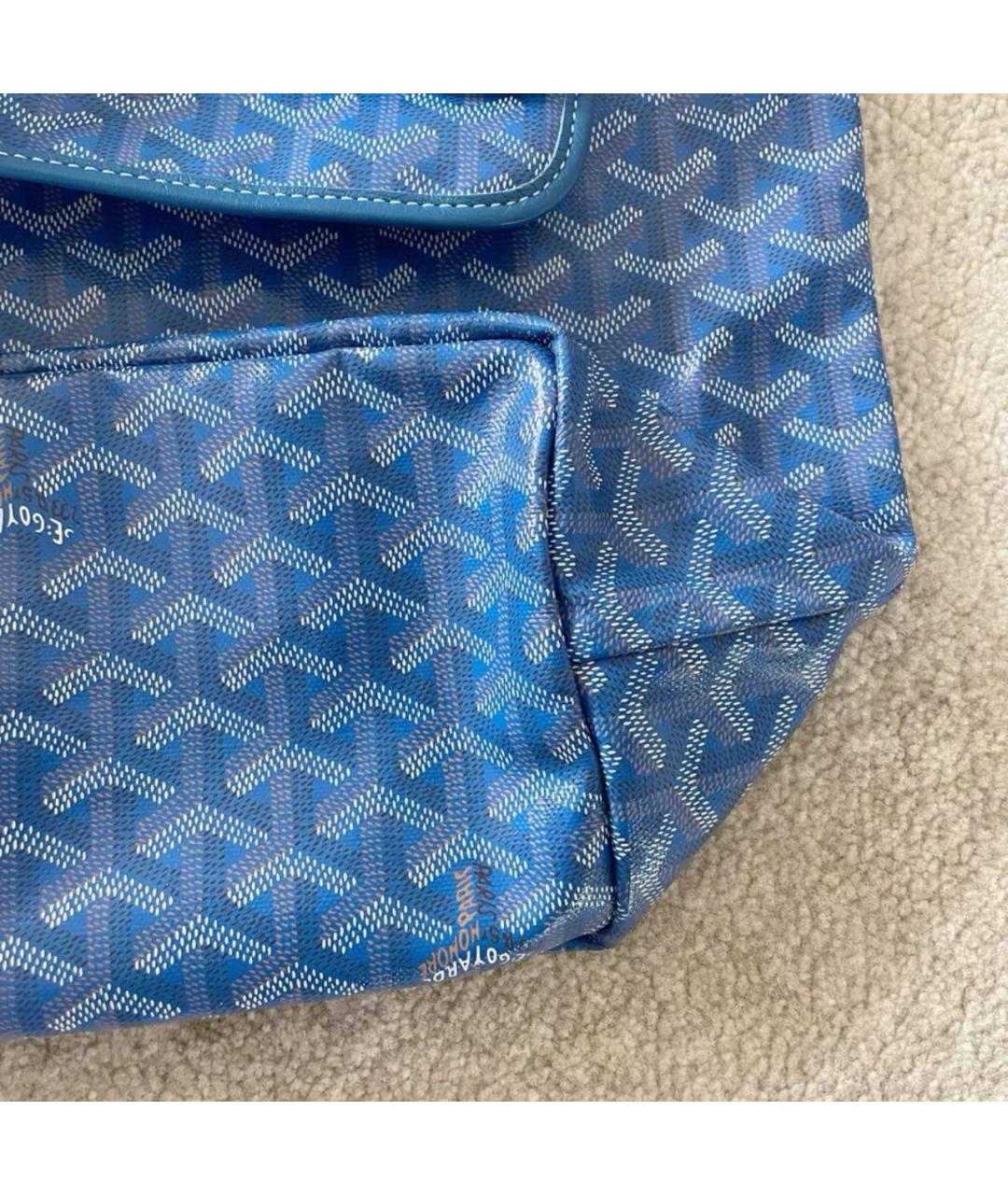 GOYARD Синяя сумка тоут, фото 6