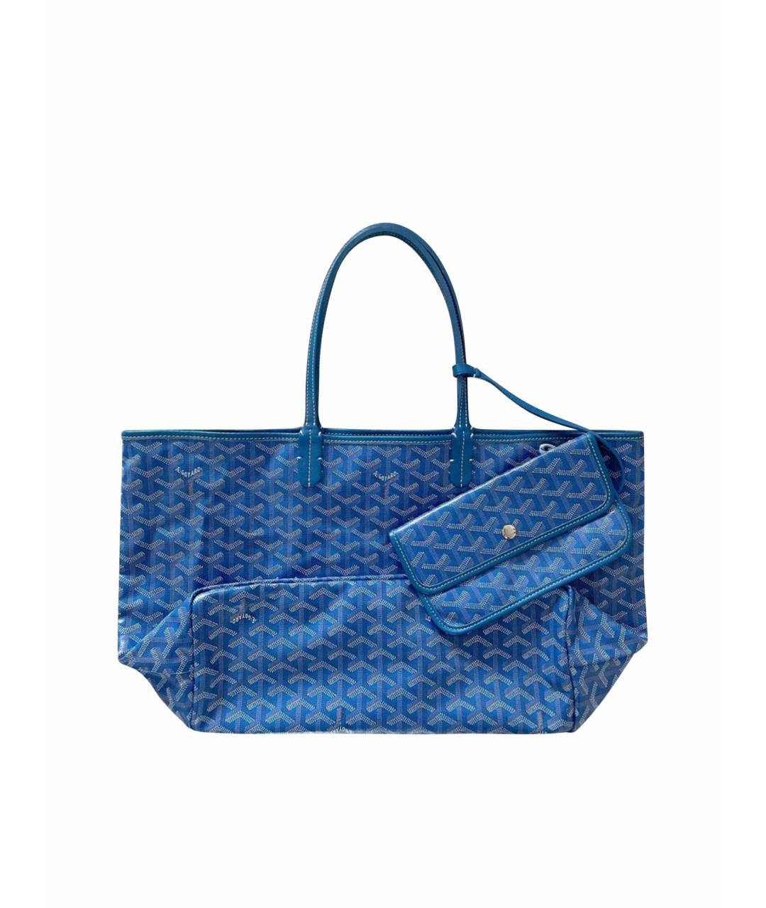 GOYARD Синяя сумка тоут, фото 1