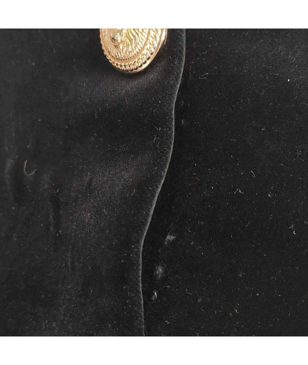 BALMAIN Черное полиэстеровое платье, фото 4