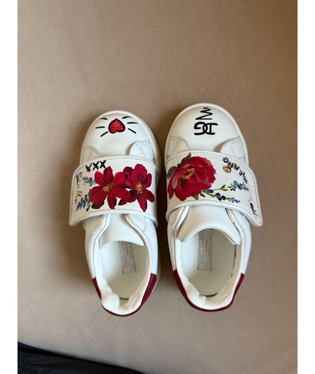 DOLCE&GABBANA Кеды из лакированной кожи, фото 3