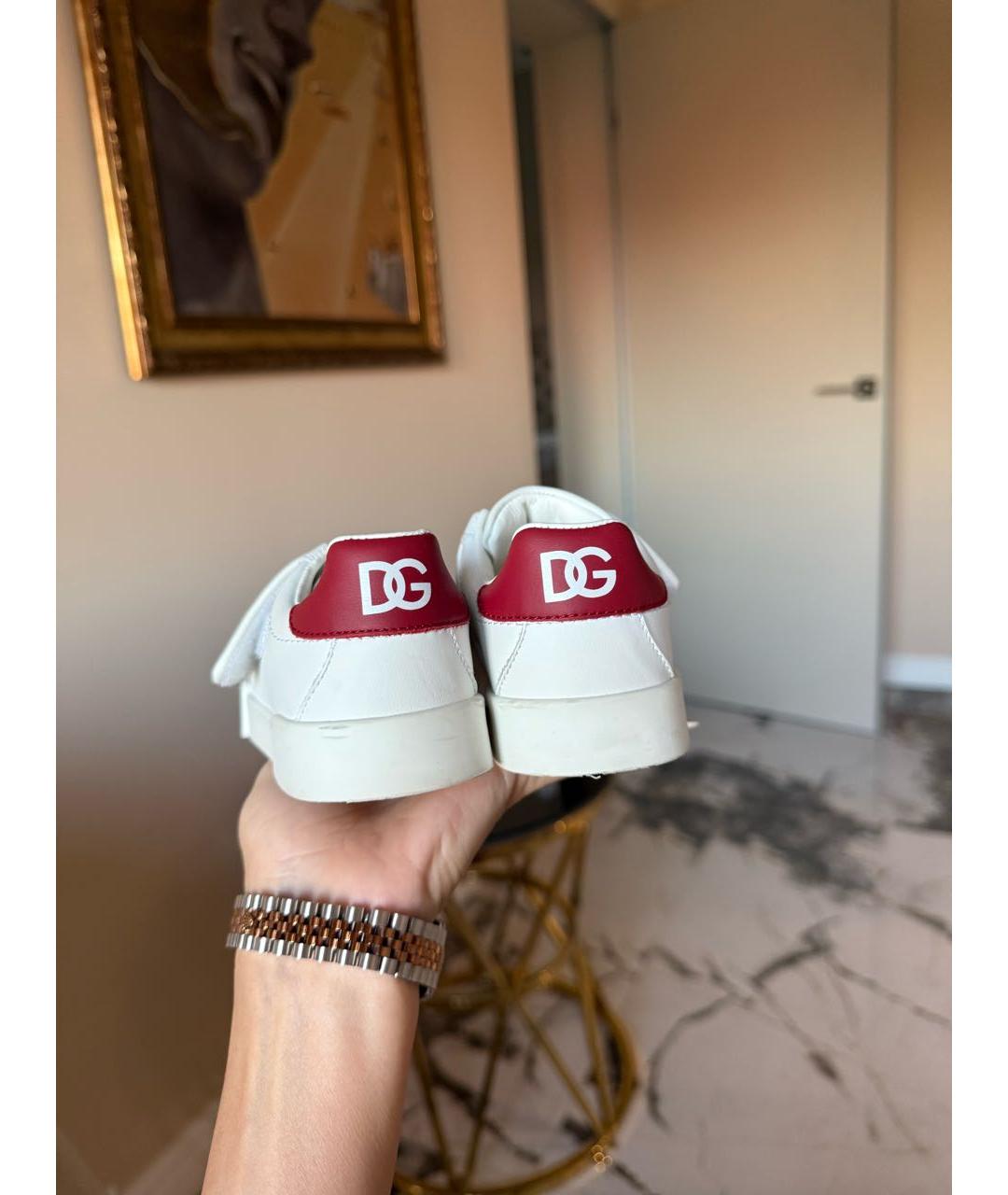 DOLCE&GABBANA Кеды из лакированной кожи, фото 7
