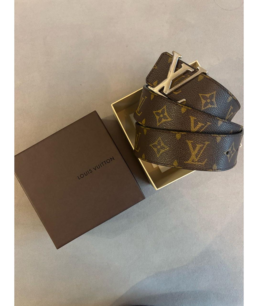 LOUIS VUITTON Кожаный ремень, фото 5