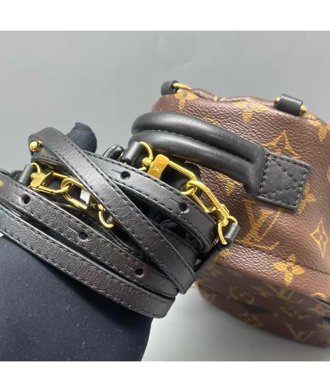 LOUIS VUITTON Коричневый рюкзак, фото 4