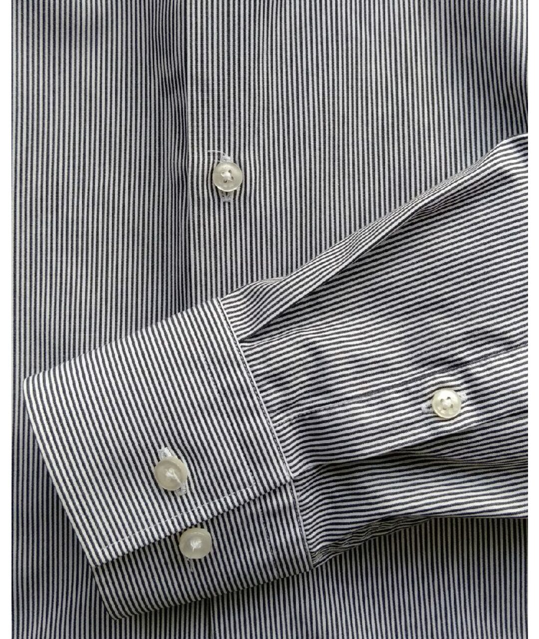 HUGO BOSS Серая хлопковая кэжуал рубашка, фото 4