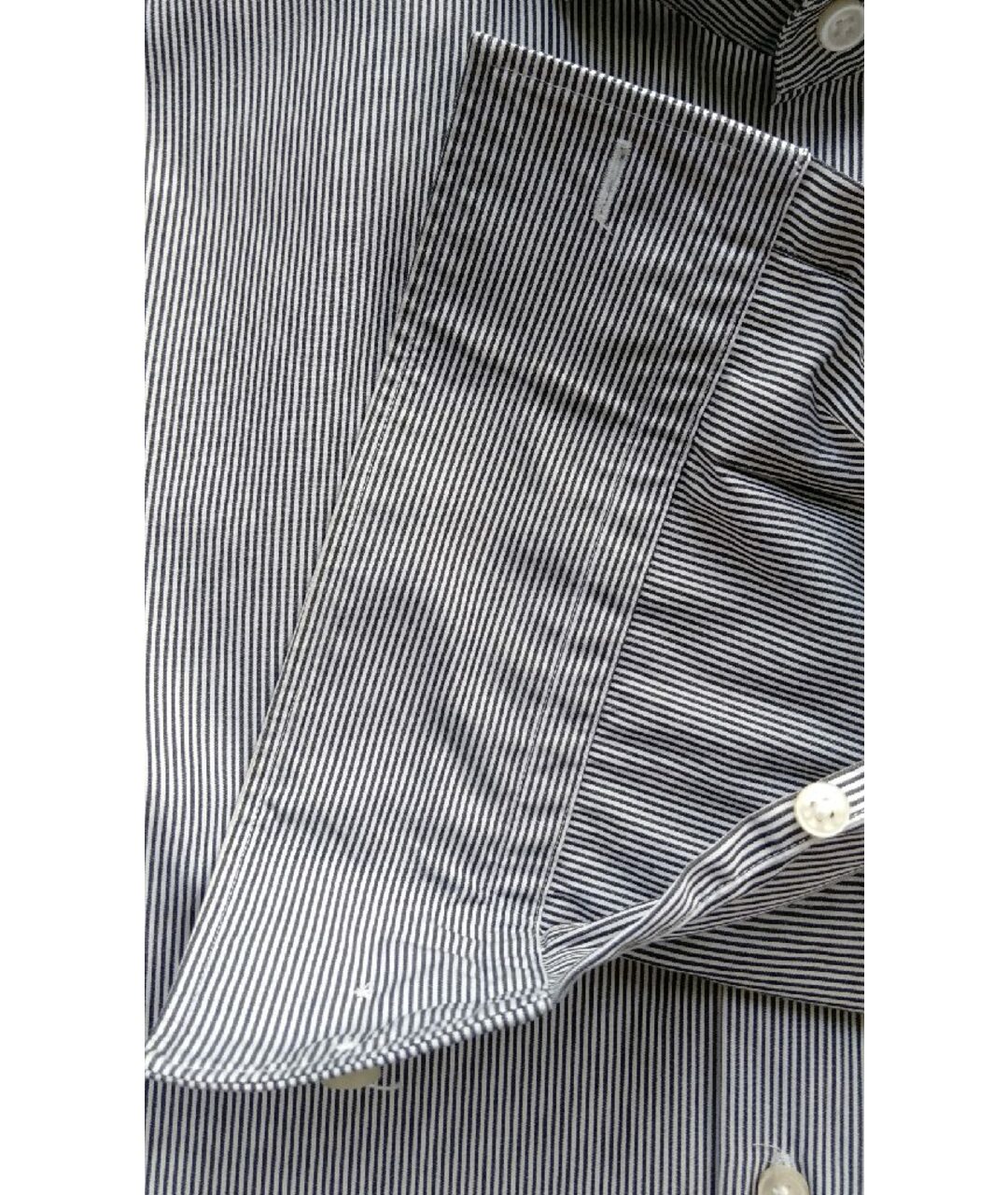 HUGO BOSS Серая хлопковая кэжуал рубашка, фото 6