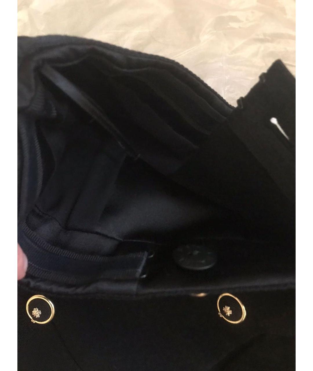CHANEL Черное шерстяное вечернее платье, фото 4