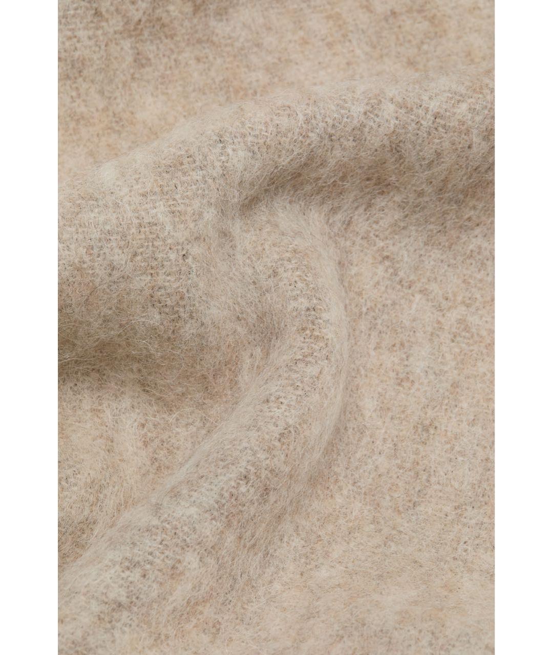 ACNE STUDIOS Бежевый шарф, фото 4