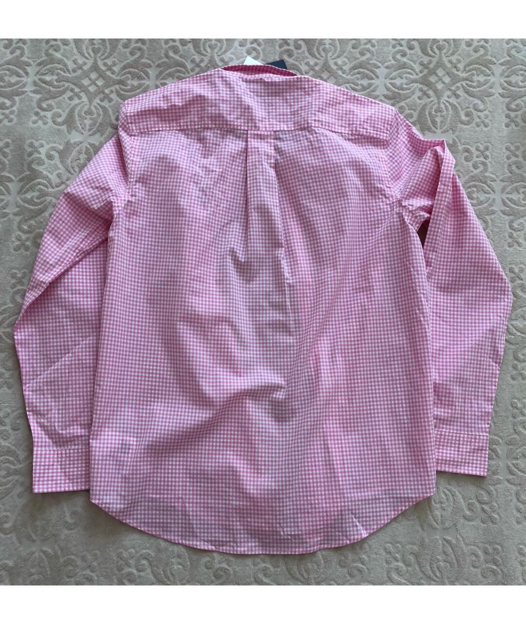 RALPH LAUREN Розовая хлопковая рубашка/блузка, фото 2