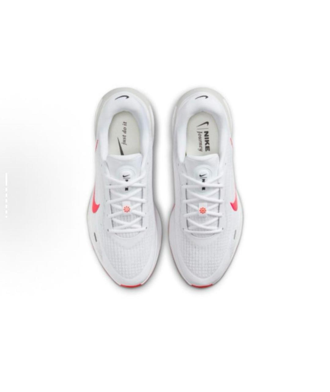 NIKE Белые текстильные кроссовки, фото 4