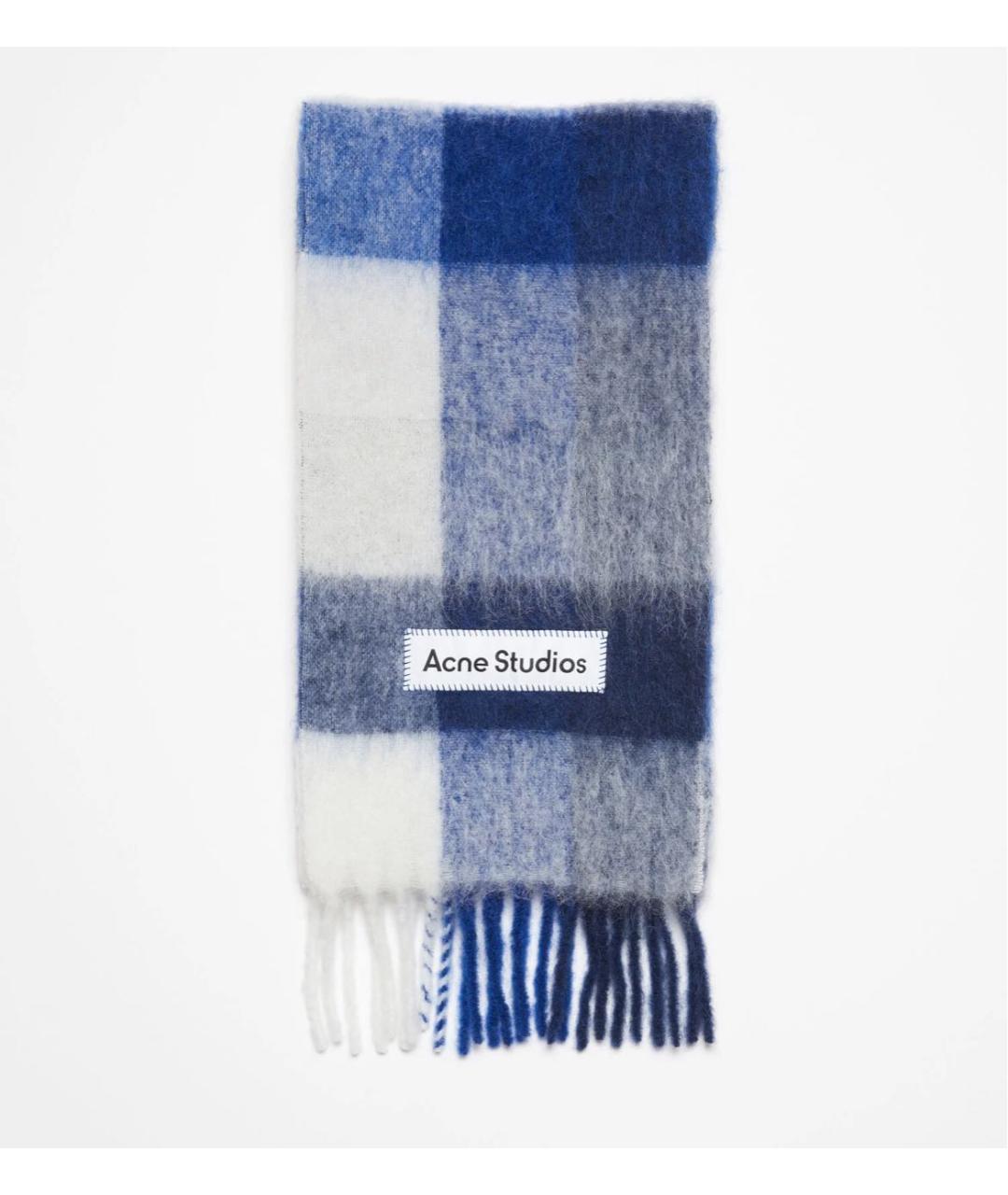 ACNE STUDIOS Белый шарф, фото 5