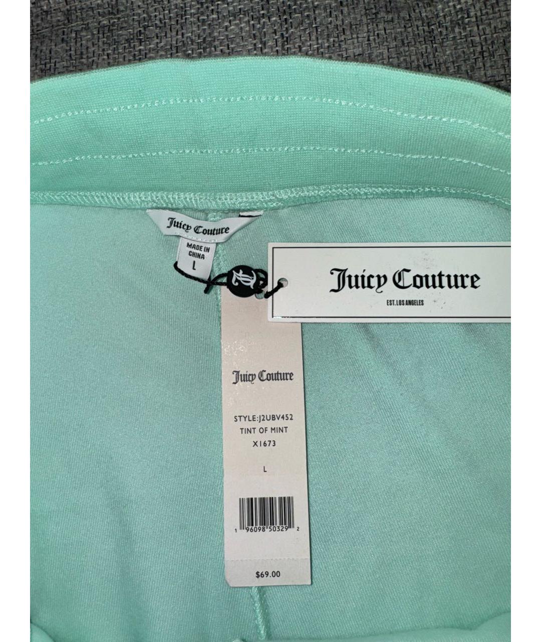 JUICY COUTURE Мульти полиэстеровые шорты, фото 3