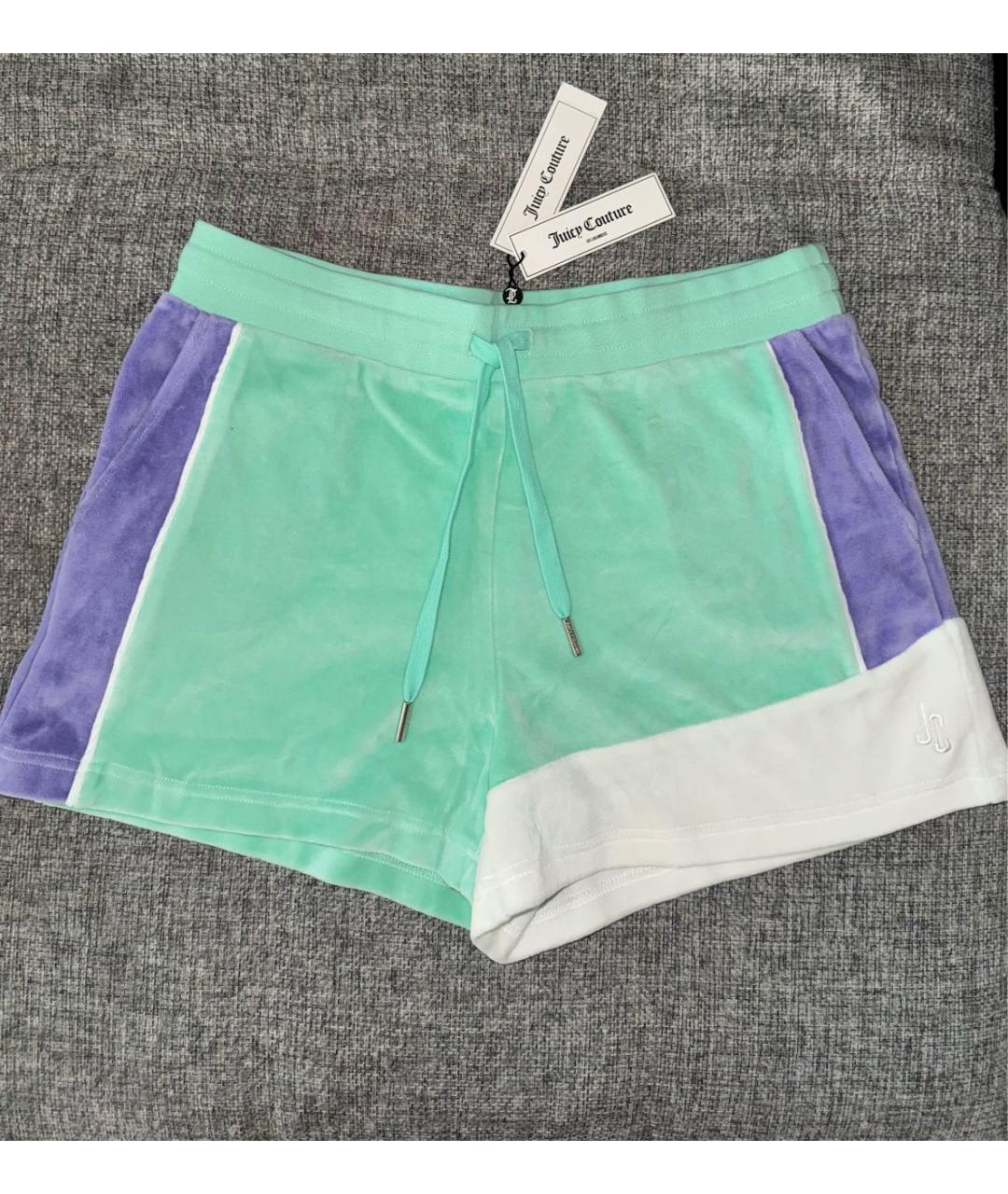 JUICY COUTURE Мульти полиэстеровые шорты, фото 8