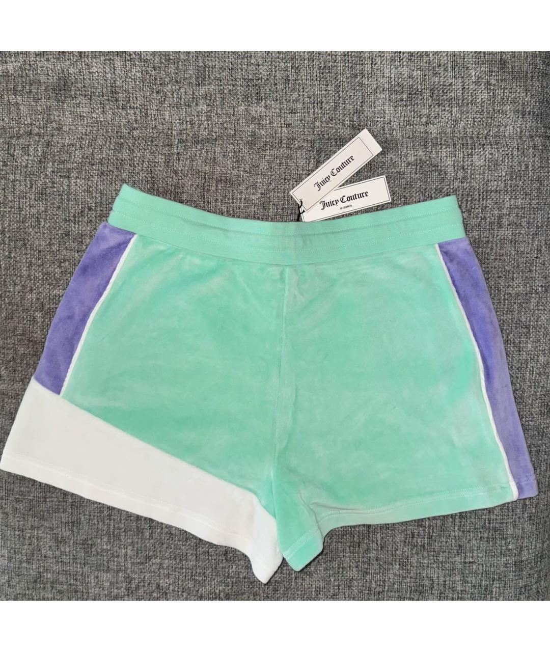 JUICY COUTURE Мульти полиэстеровые шорты, фото 2