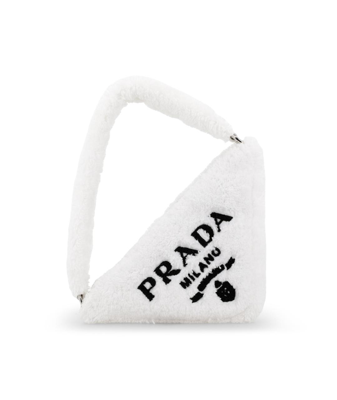 PRADA Белая сумка через плечо, фото 2