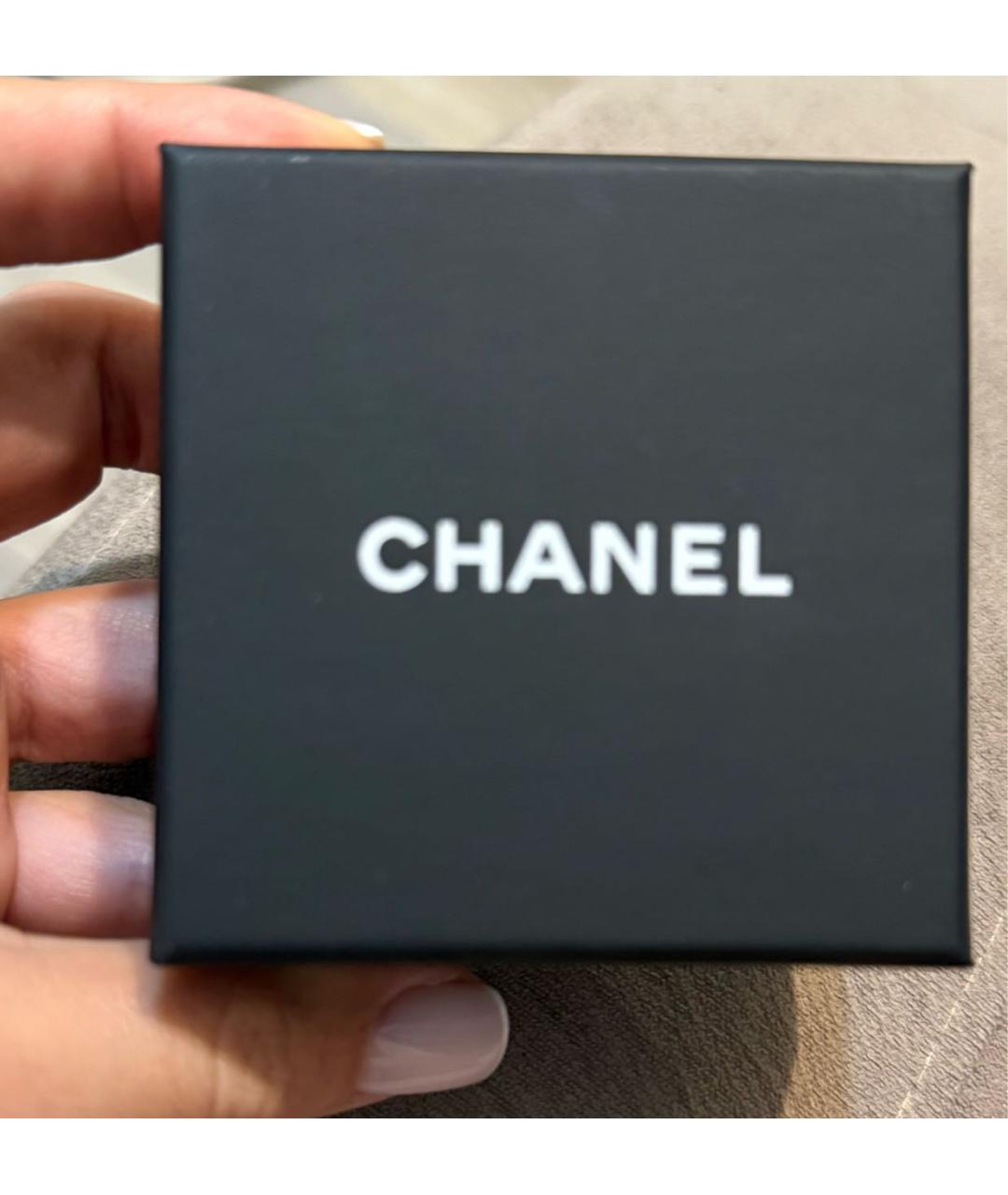 CHANEL Золотые серьги, фото 4