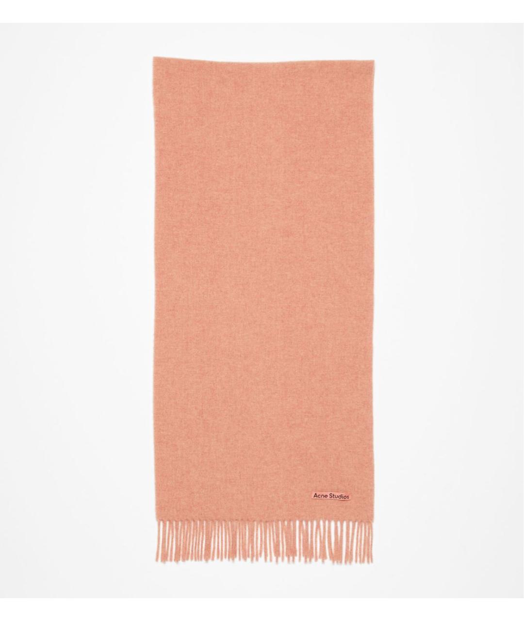ACNE STUDIOS Коралловый шарф, фото 5