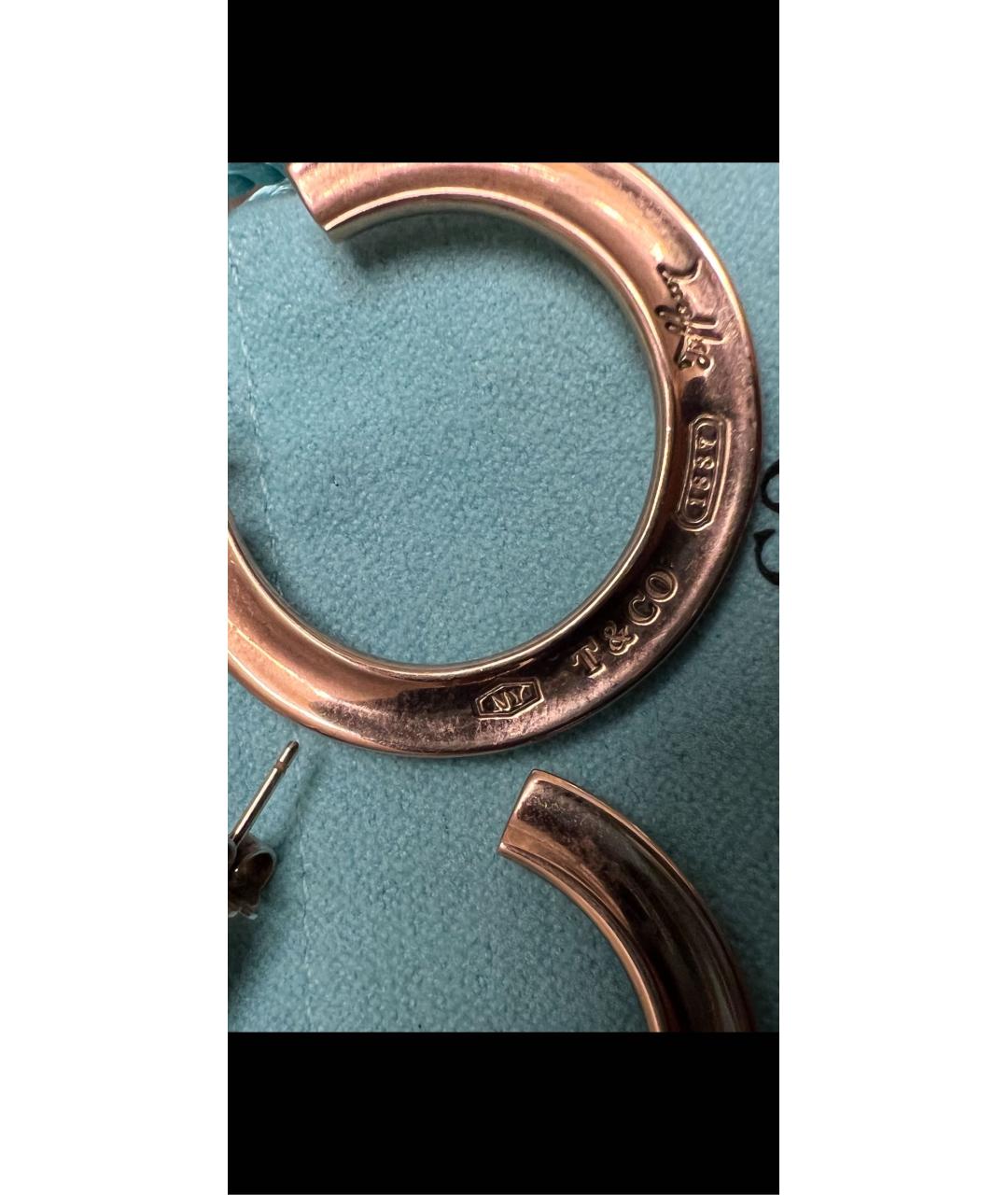 TIFFANY&CO Золотые серьги из желтого золота, фото 4