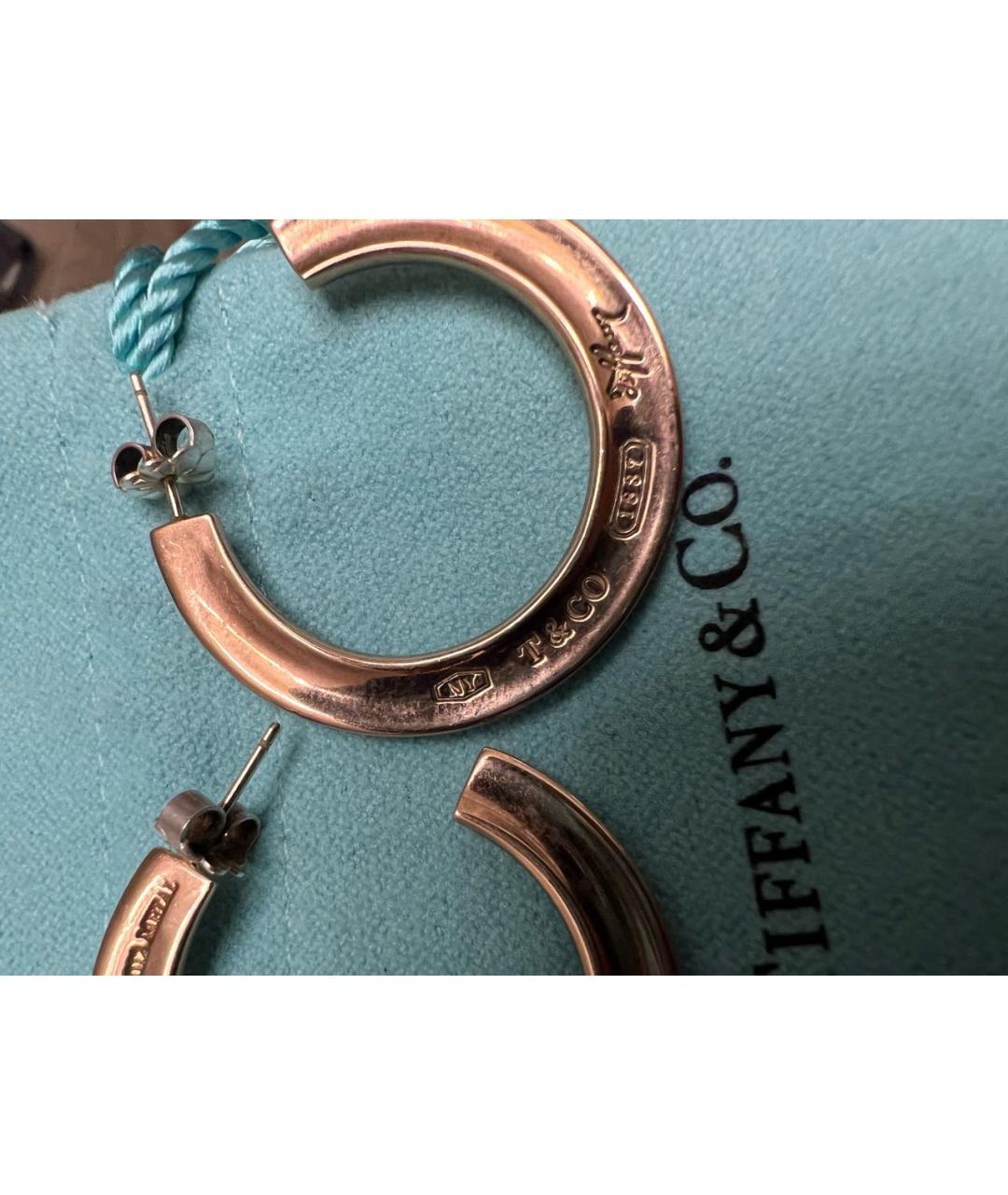 TIFFANY&CO Золотые серьги из желтого золота, фото 3