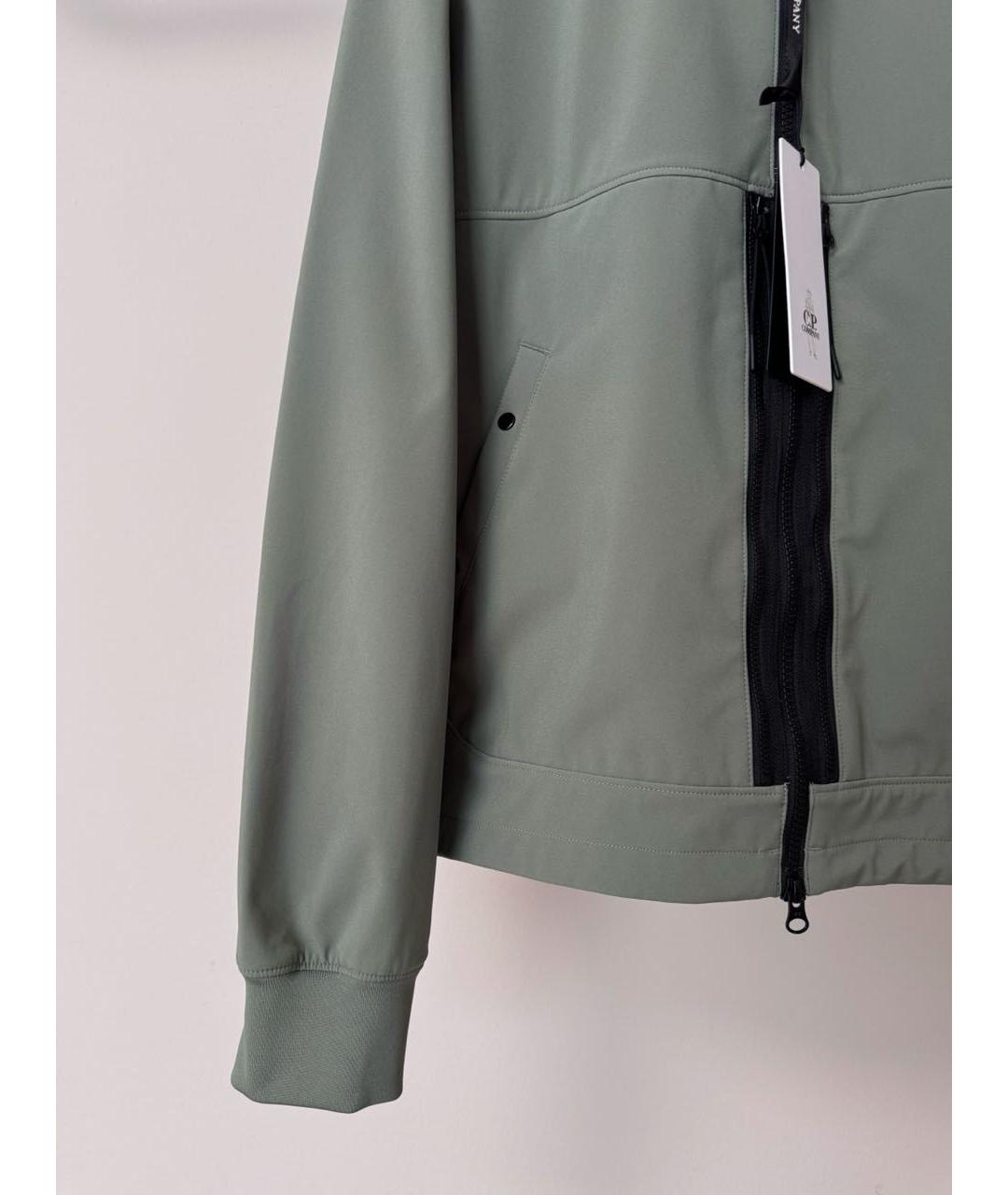 CP COMPANY Зеленая полиэстеровая куртка, фото 3