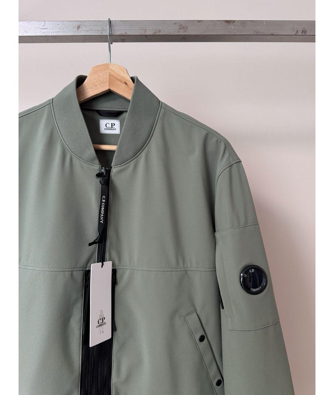 CP COMPANY Зеленая полиэстеровая куртка, фото 2