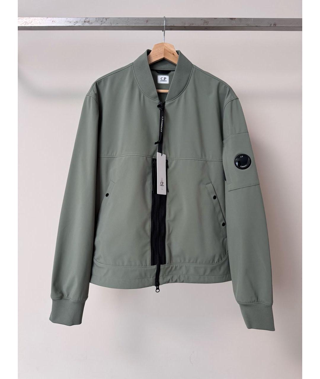 CP COMPANY Зеленая полиэстеровая куртка, фото 5