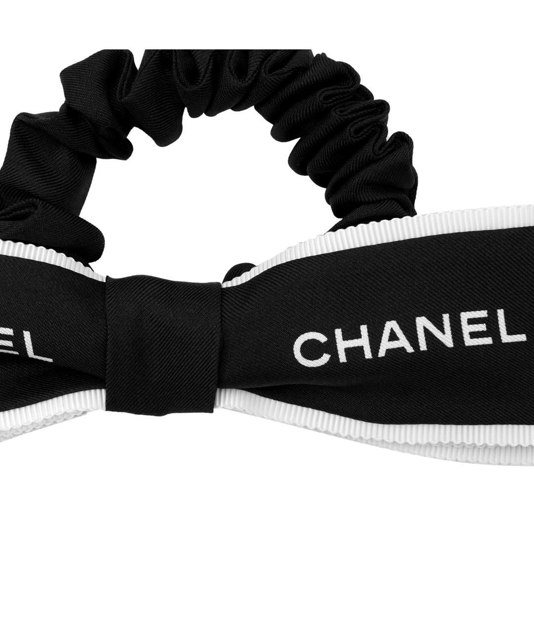 CHANEL Черный ободок, фото 3