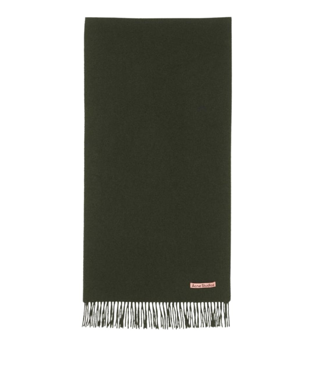 ACNE STUDIOS Зеленый шарф, фото 1