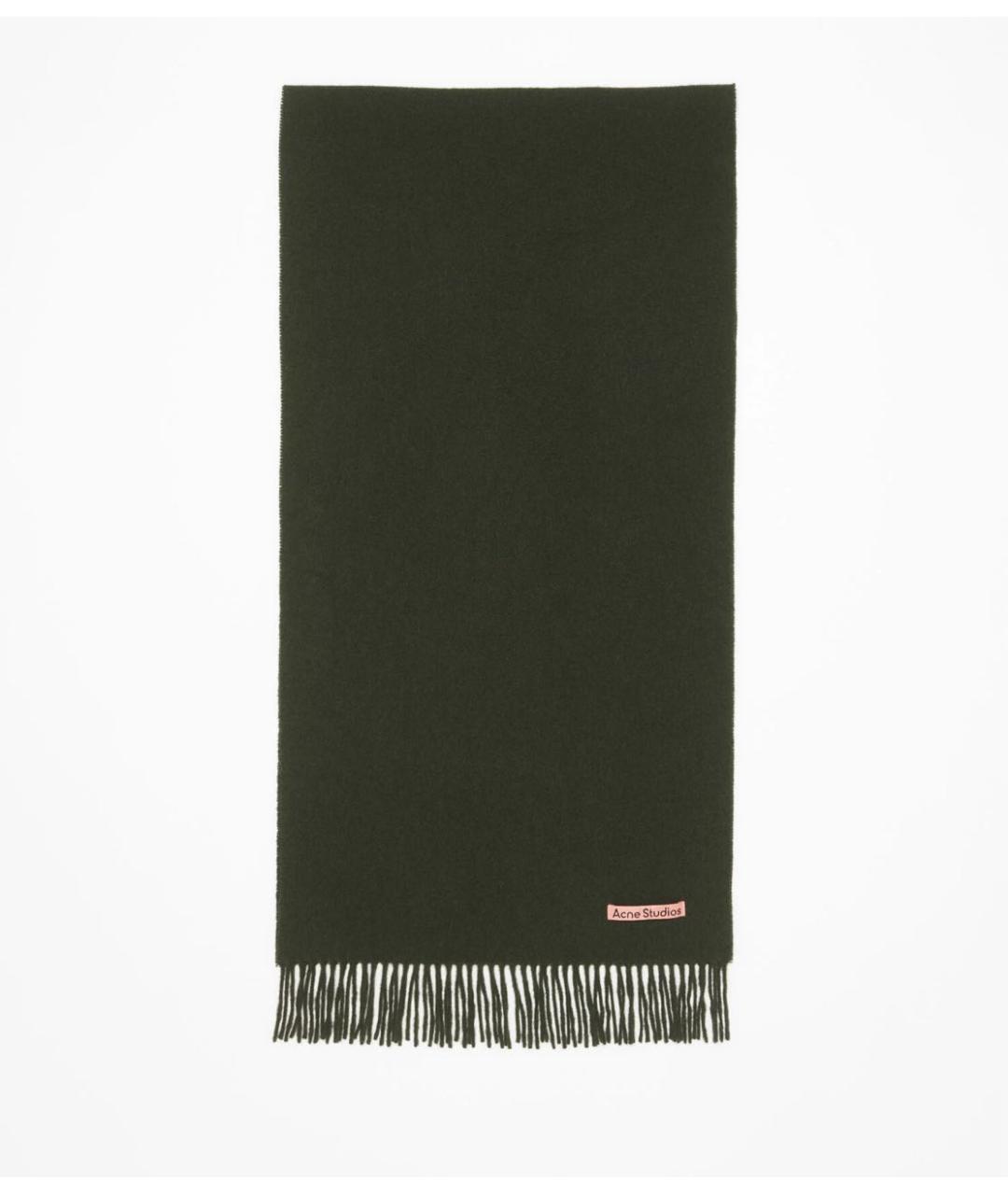 ACNE STUDIOS Зеленый шарф, фото 4