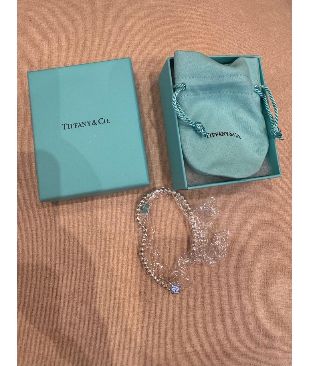 TIFFANY&CO Серебрянный серебряный браслет, фото 2