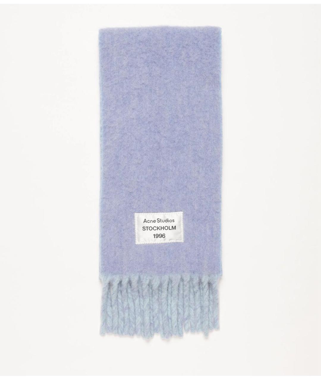 ACNE STUDIOS Фиолетовый шарф, фото 5