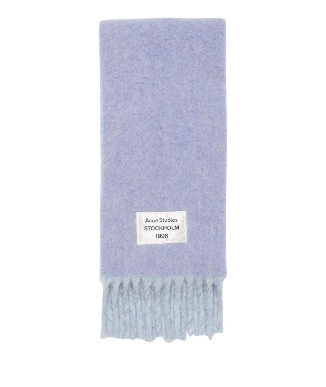ACNE STUDIOS Фиолетовый шарф, фото 1