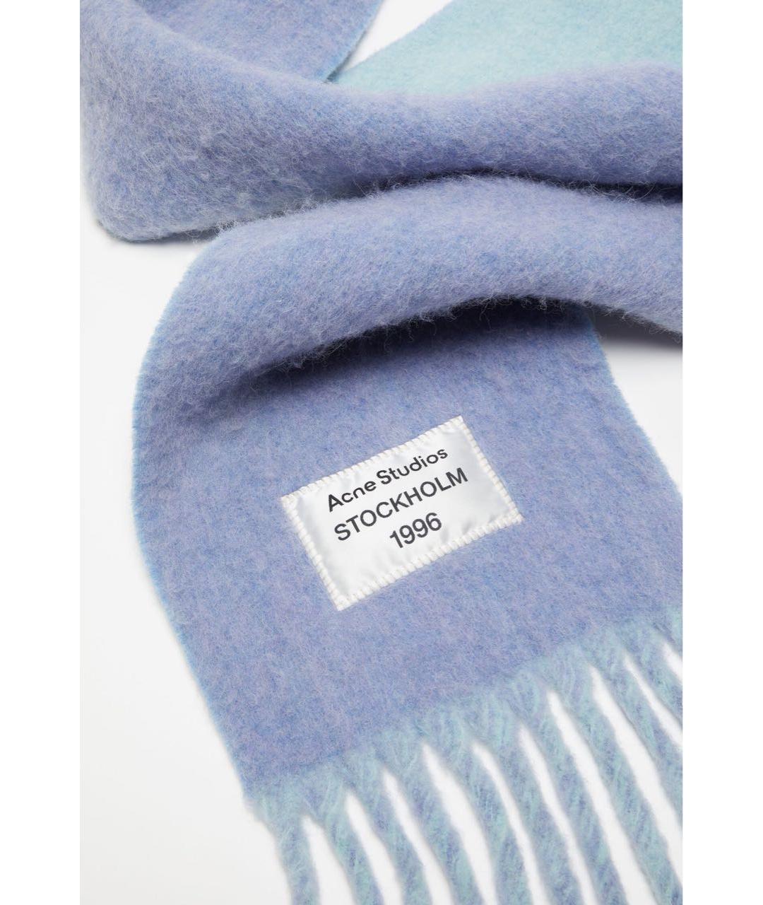 ACNE STUDIOS Фиолетовый шарф, фото 3