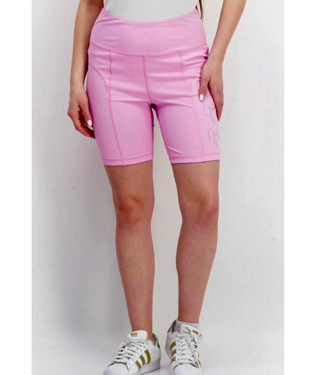 JUICY COUTURE Розовые полиэстеровые шорты, фото 7