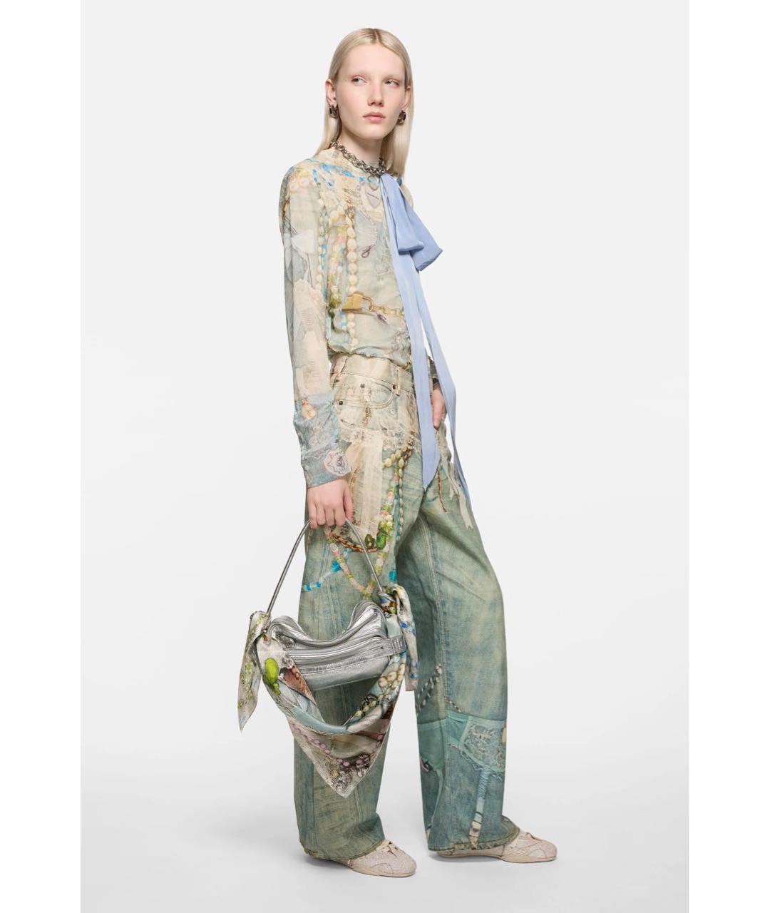 ACNE STUDIOS Мульти шарф, фото 3