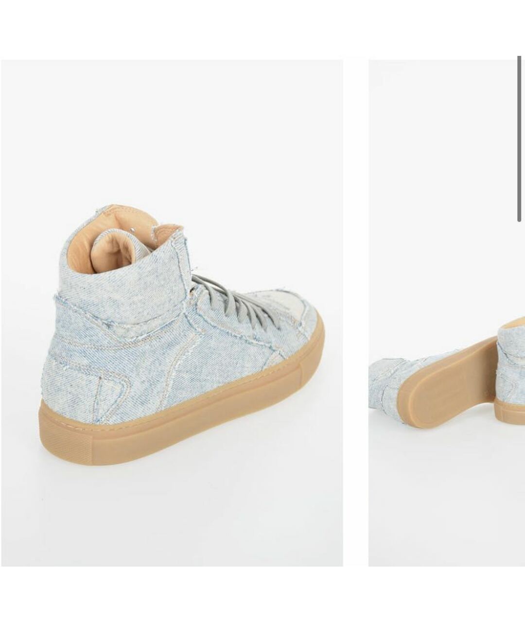 MM6 MAISON MARGIELA Кожаные кеды, фото 6