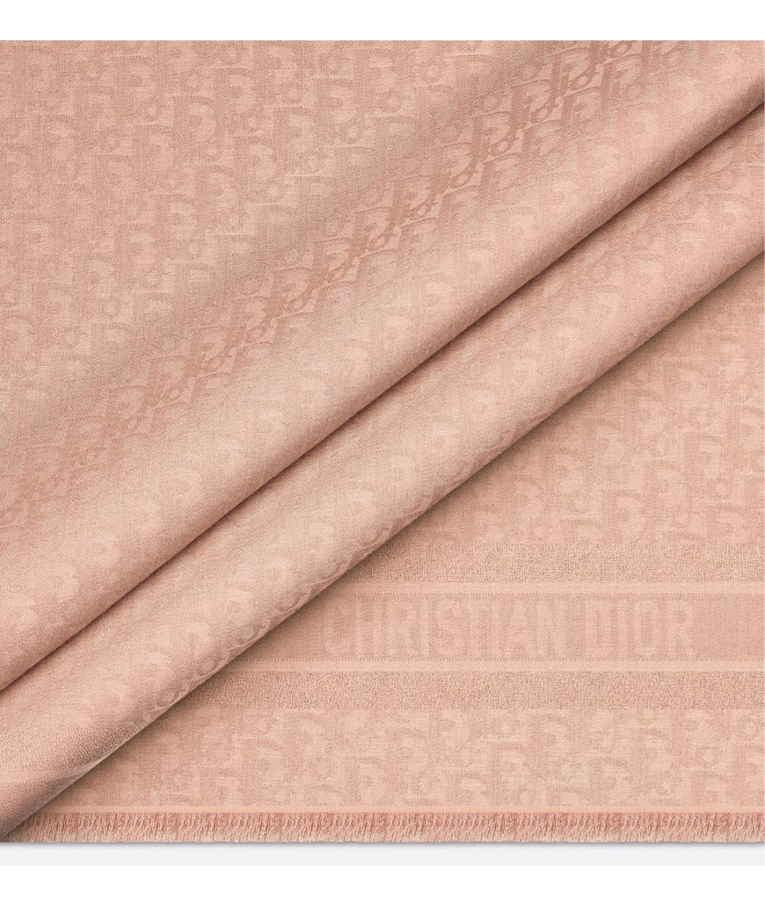 CHRISTIAN DIOR Коралловый платок, фото 3
