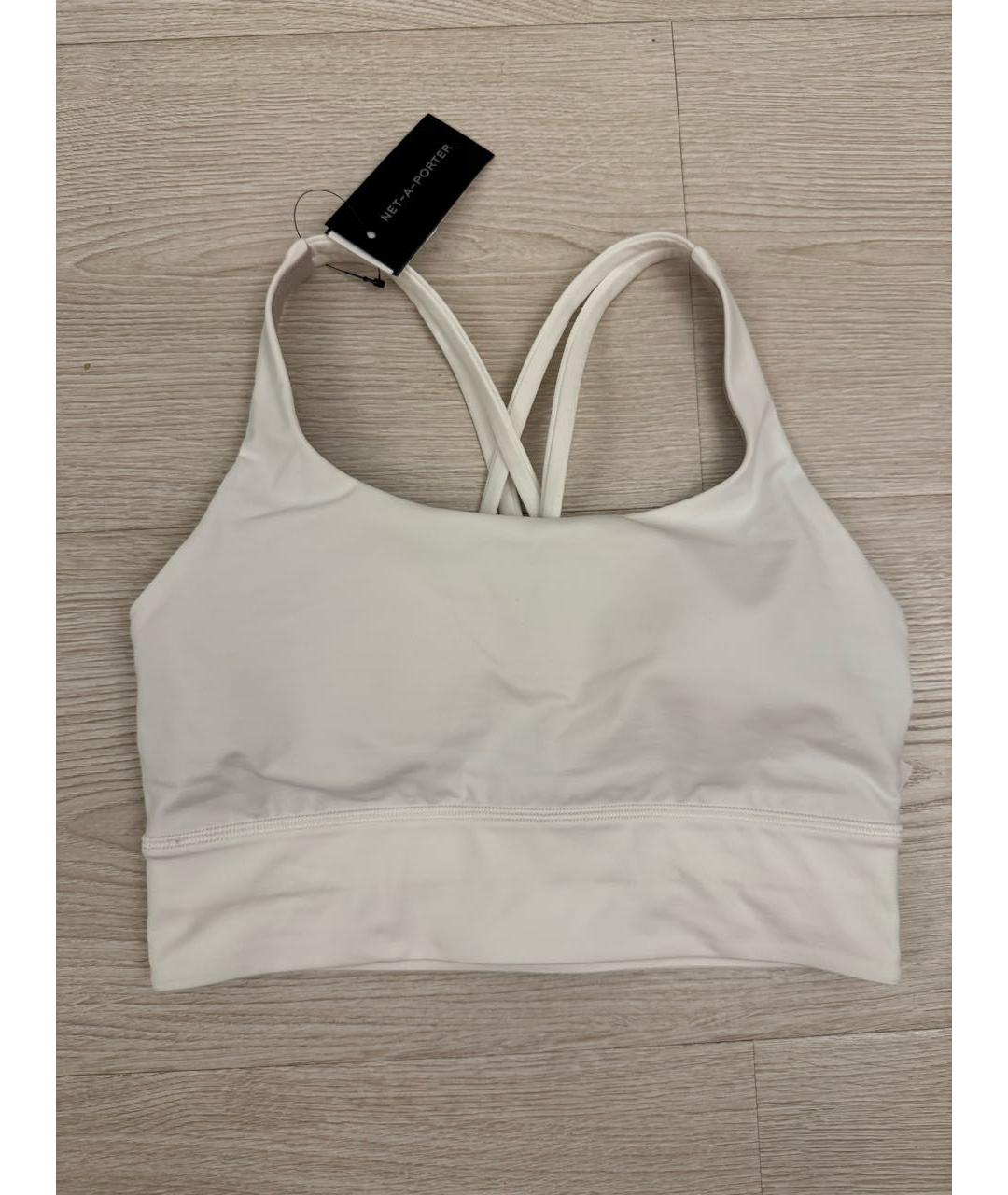 Lululemon Белые синтетические спортивные брюки и шорты, фото 5