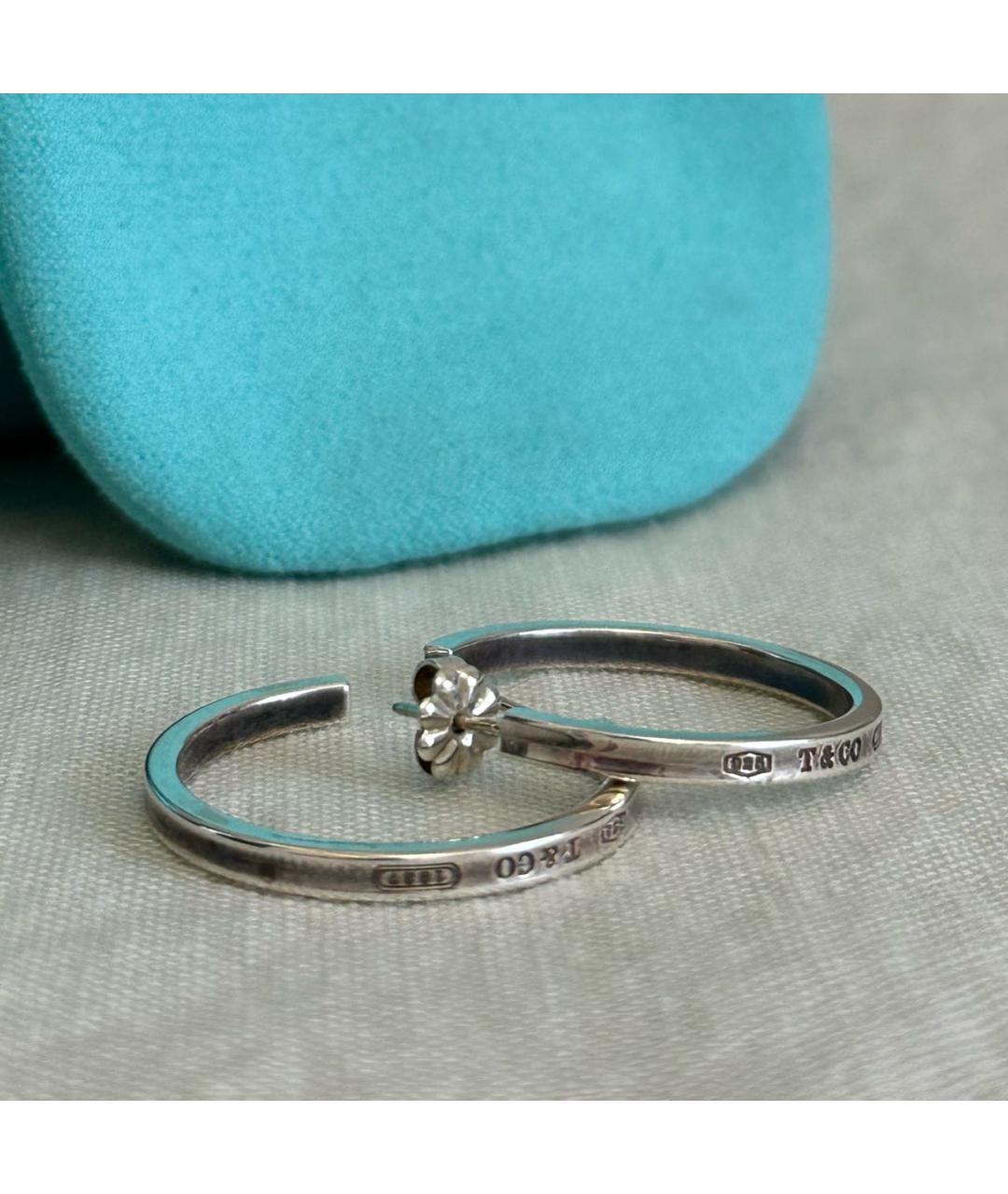 TIFFANY&CO Серебряные серебряные серьги, фото 4