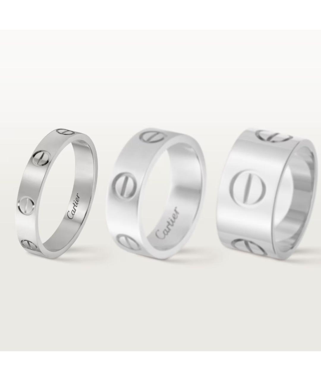 CARTIER Кольцо из белого золота, фото 5