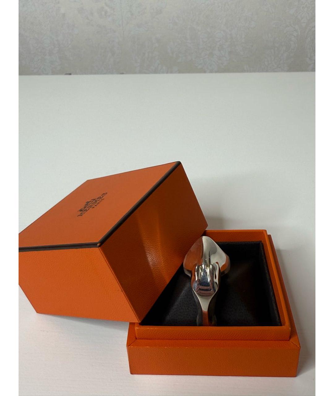HERMES Серебряное серебряное кольцо, фото 3