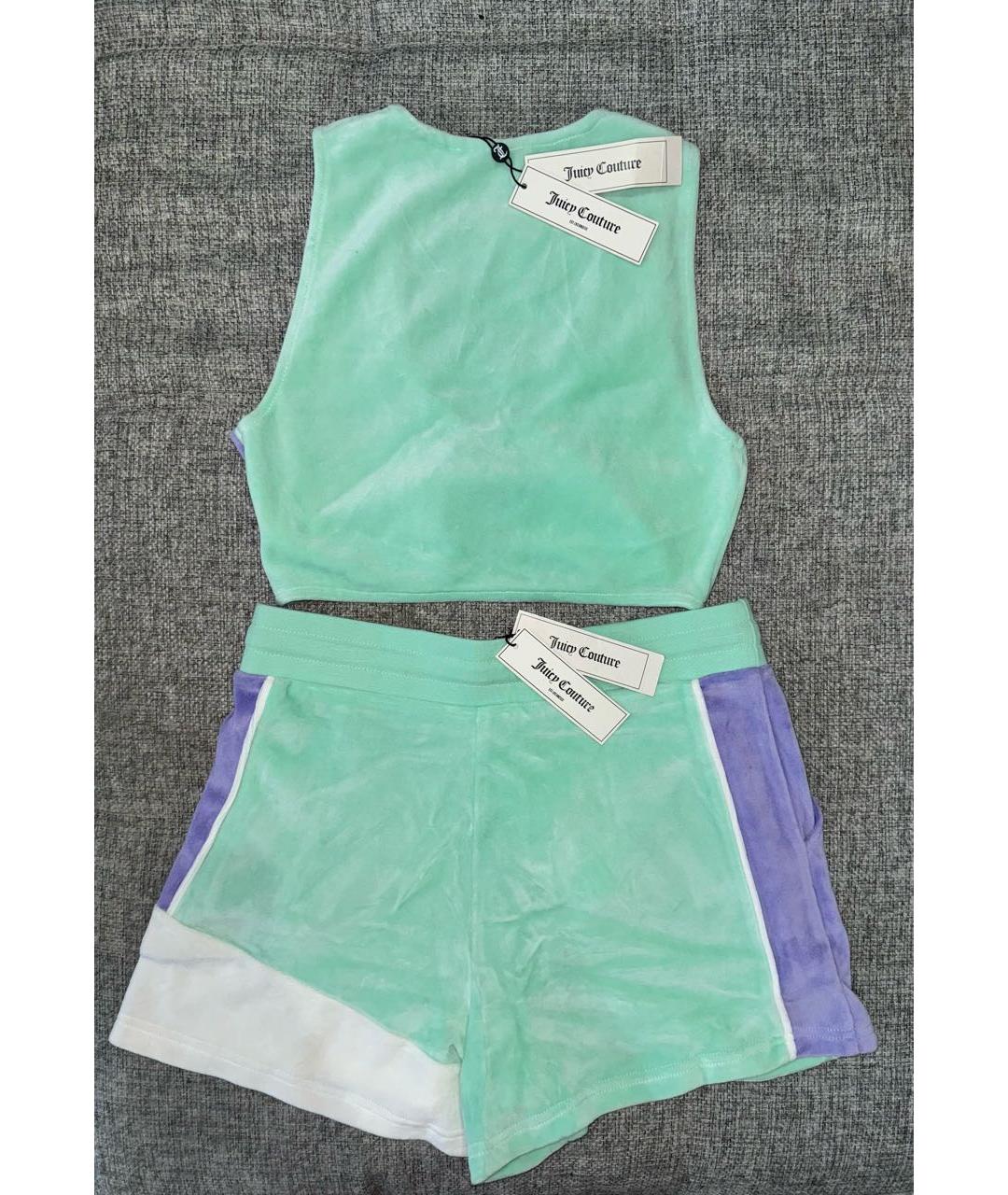JUICY COUTURE Мульти полиэстеровые спортивные брюки и шорты, фото 3
