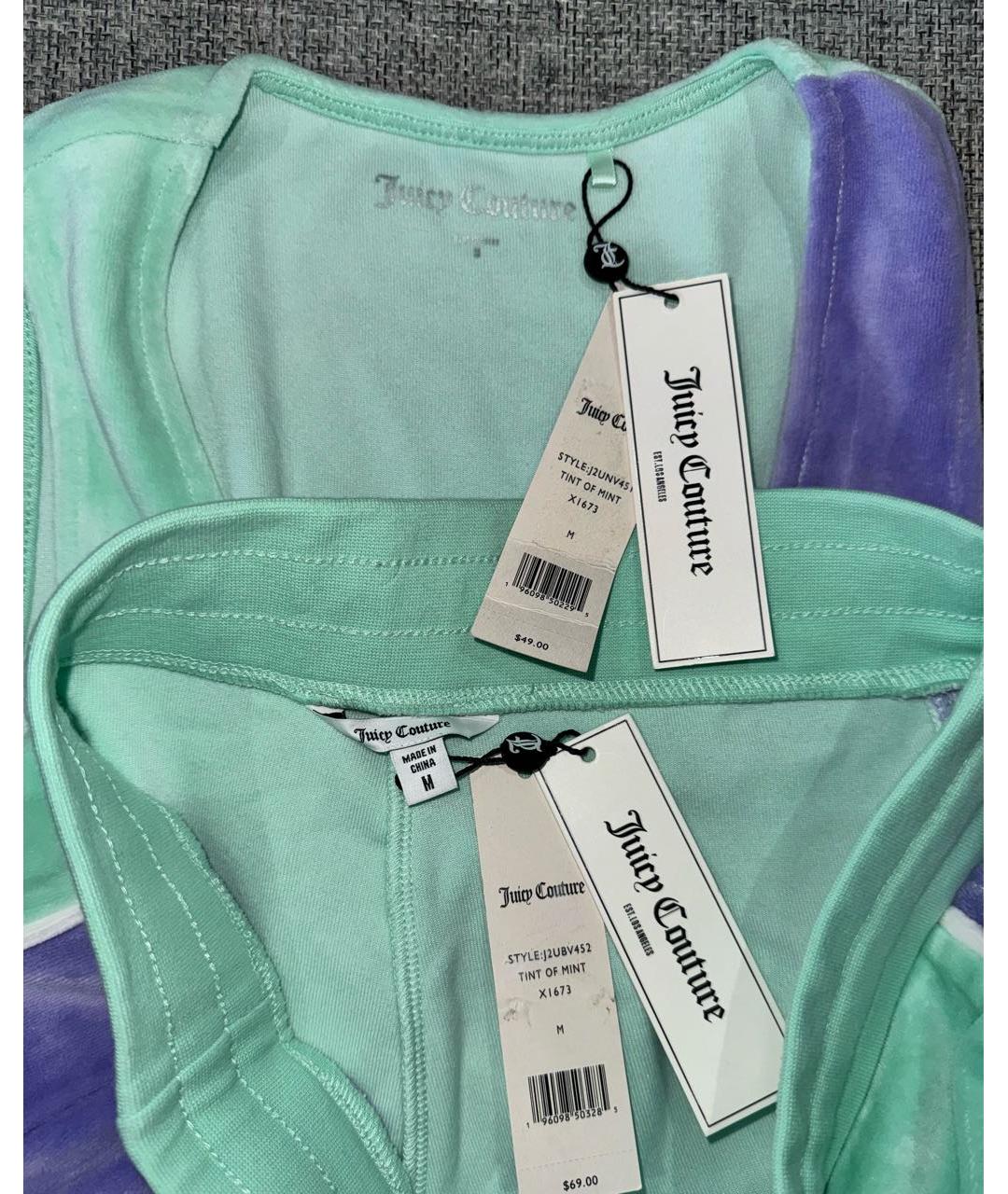 JUICY COUTURE Мульти полиэстеровые спортивные брюки и шорты, фото 2