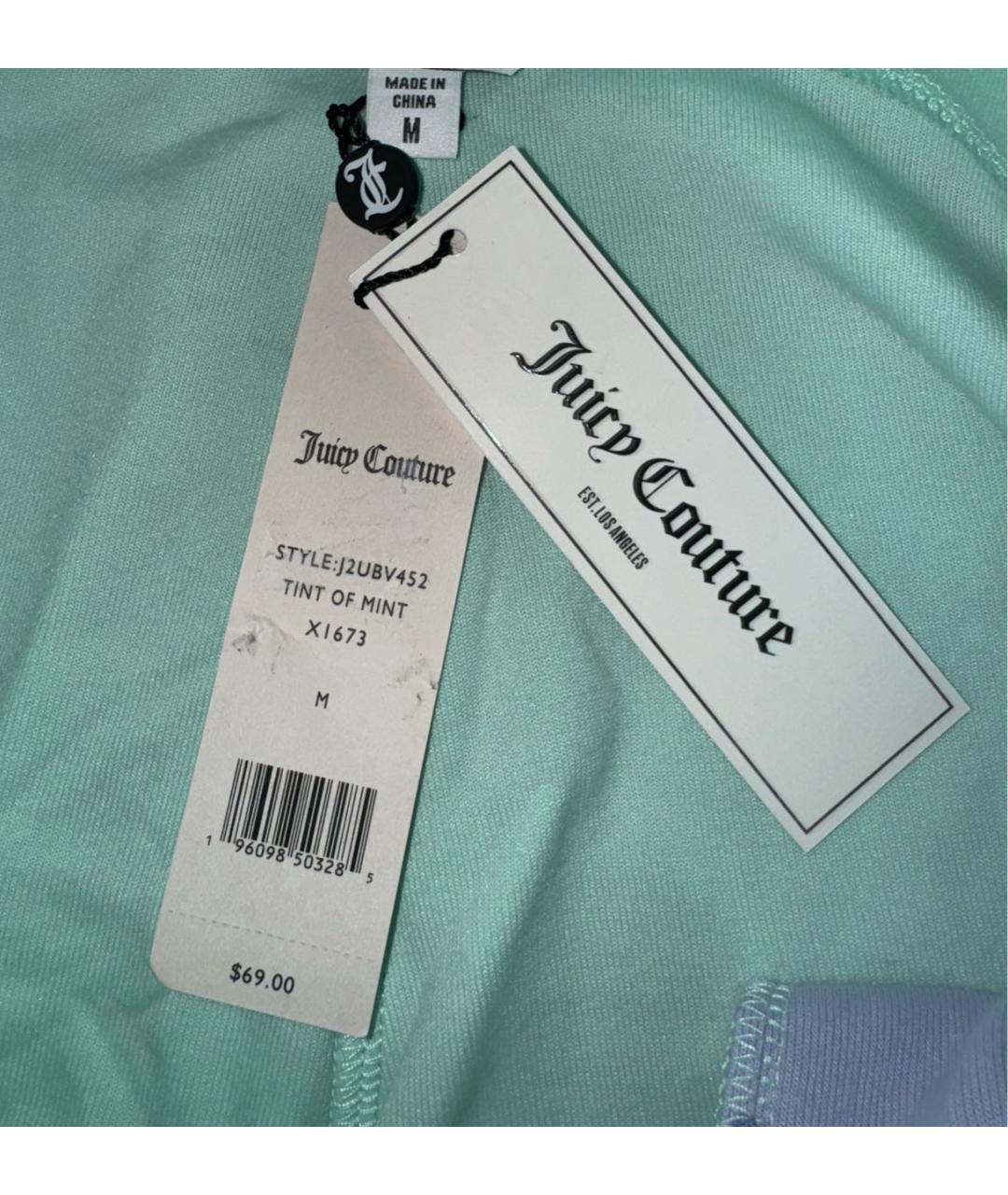 JUICY COUTURE Мульти полиэстеровые спортивные брюки и шорты, фото 6